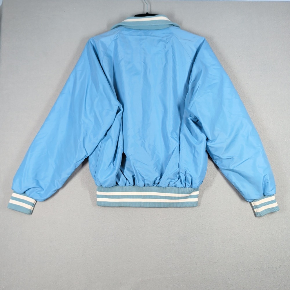Vintage Pla-Jac Dunbrooke Varsity Jacket Mens XL Blue Made in USA - Picture 8 of 11
